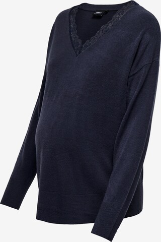 Only Maternity - Pullover 'Sunny' em azul