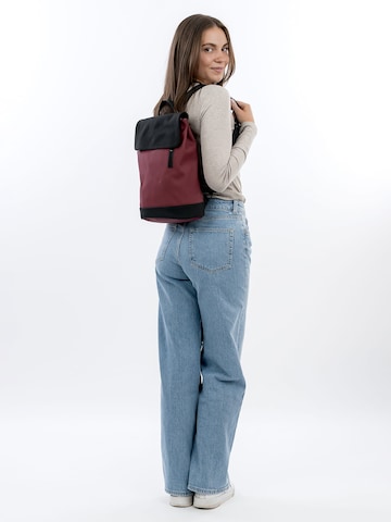 Zaino 'Le Havre RUE 09' di Emily & Noah in rosso
