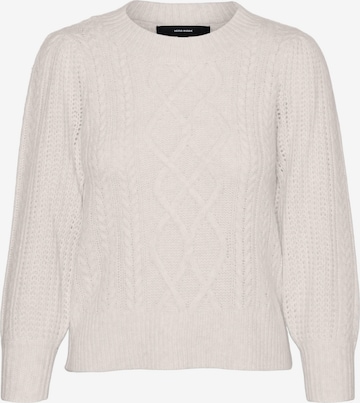 VERO MODA Trui 'MARA' in Beige: voorkant