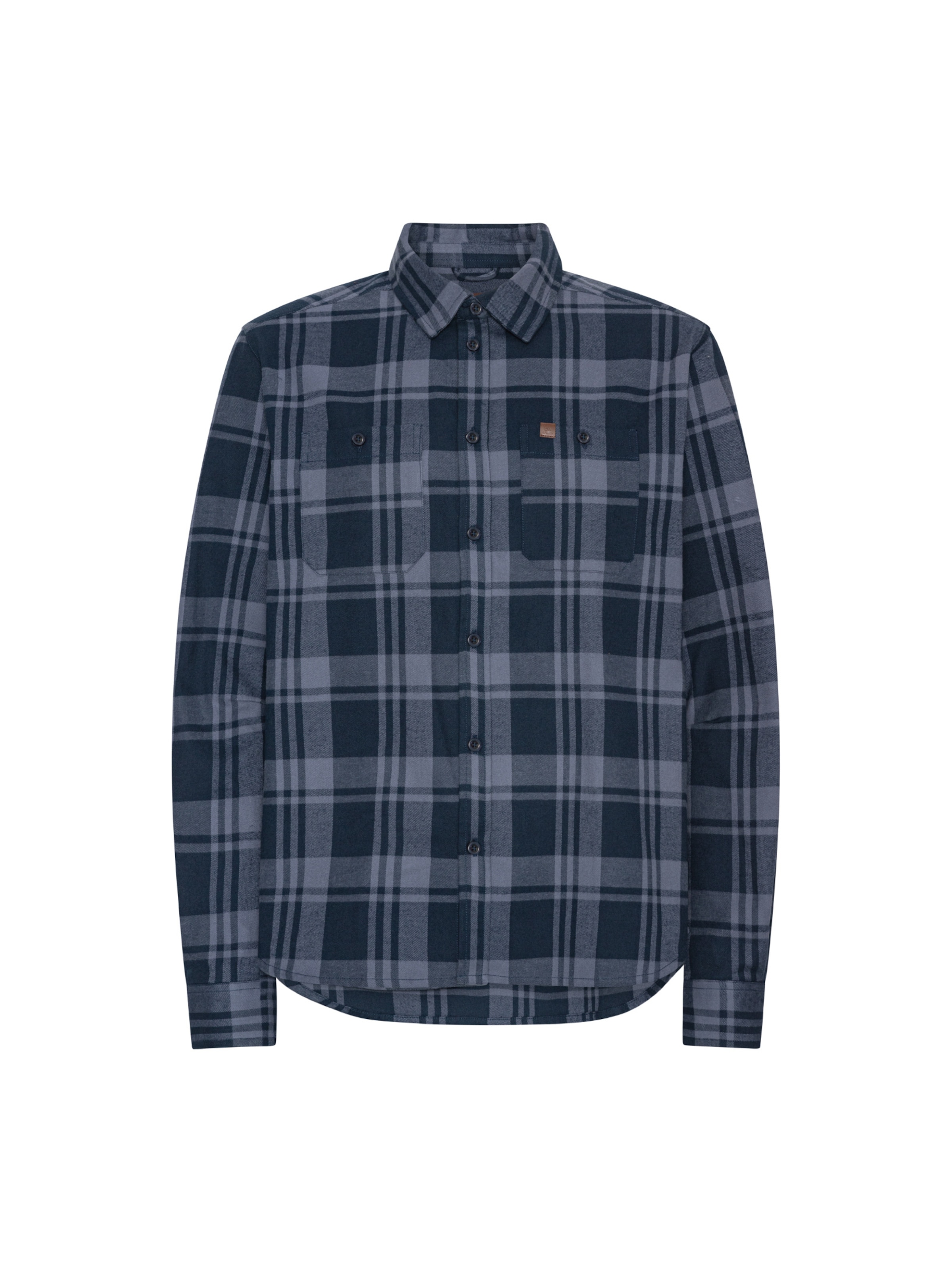 Coupe regular Chemise DANISH ENDURANCE en bleu : devant