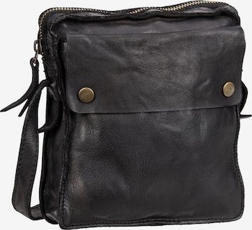 Harold's Umhängetasche 'Submarine' in Schwarz: Vorderseite