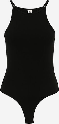 Only Petite - Body camiseta 'FANO' en negro: frente