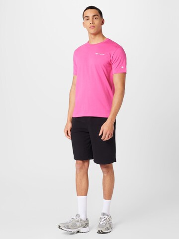 Champion Authentic Athletic Apparel T-Shirt in Pink