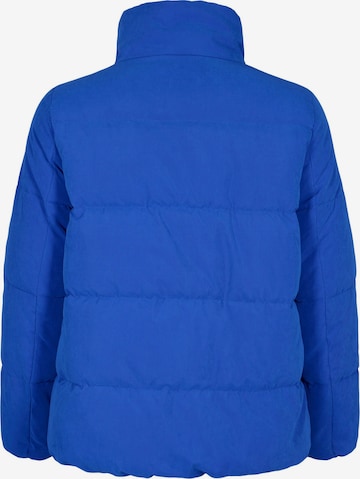 Zizzi Prehodna jakna 'CAPEACHY' | modra barva