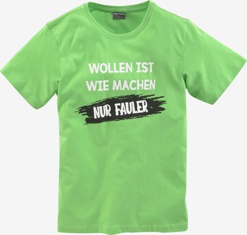 Kidsworld T-Shirt in Grün: predná strana