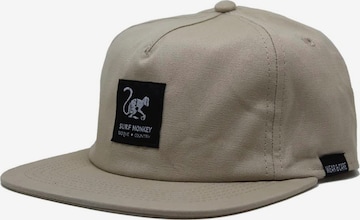 Surf Monkey Sportcap in Beige: Vorderseite