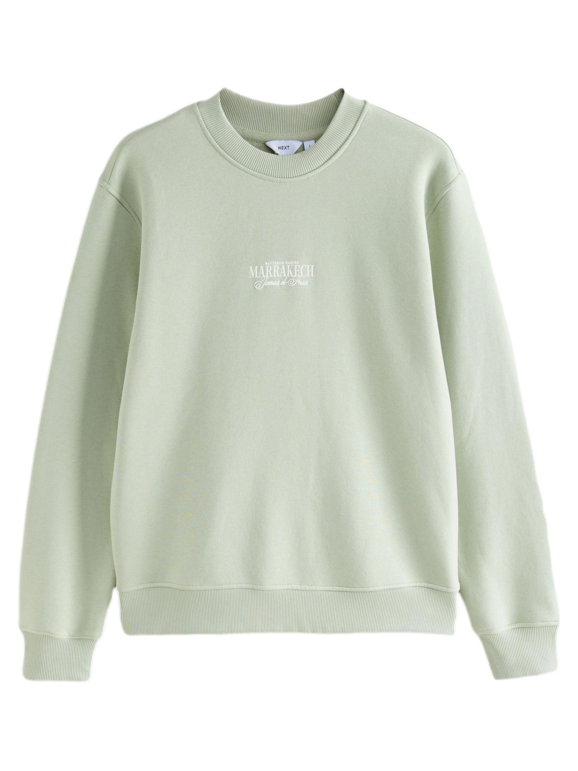 Next Sweatshirt in Grün: Vorderseite