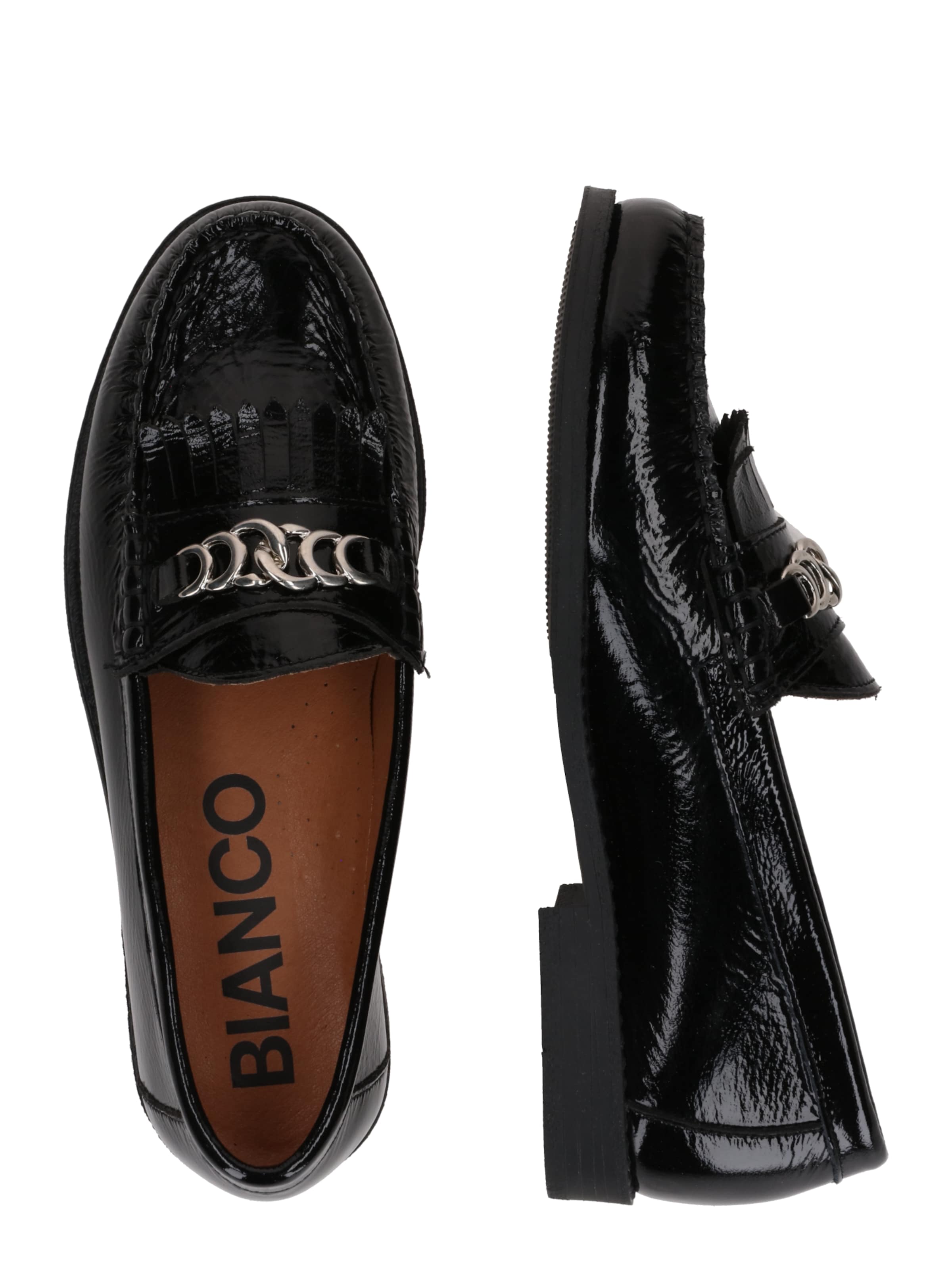 Mocassino 'Pop' di Bianco in nero