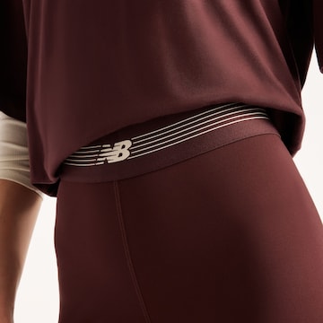 new balance Skinny Sportbroek 'AC Train Legging  25"' in Rood