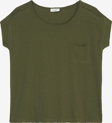 Marc O'Polo DENIM Тениска в зелено: отпред
