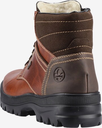 Rieker Lace-Up Boots in Brown