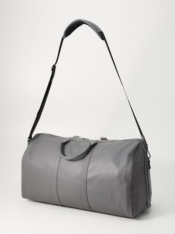 GUESS Τσάντα σαββατοκύριακου 'MILANO' σε γκρι: πίσω