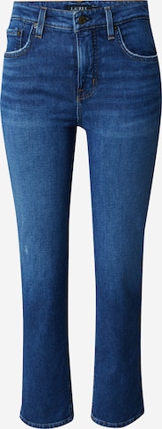 Lauren Ralph Lauren - Skinny Calças de ganga em azul: frente