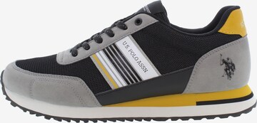 U.S. POLO ASSN. Sneaker 'XIRIO009' in Schwarz: predná strana