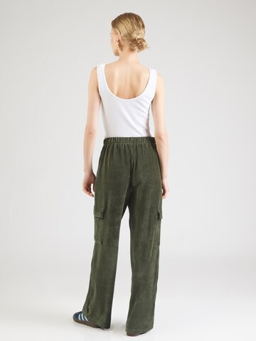 ONLY Wide Leg Hose 'ONLCOSY' in Grün
