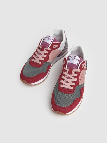 Pepe Jeans Sneakers 'LONDON TAWNY' in Red