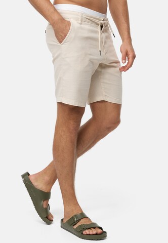 INDICODE JEANS Regular Shorts 'Caro' in Grau