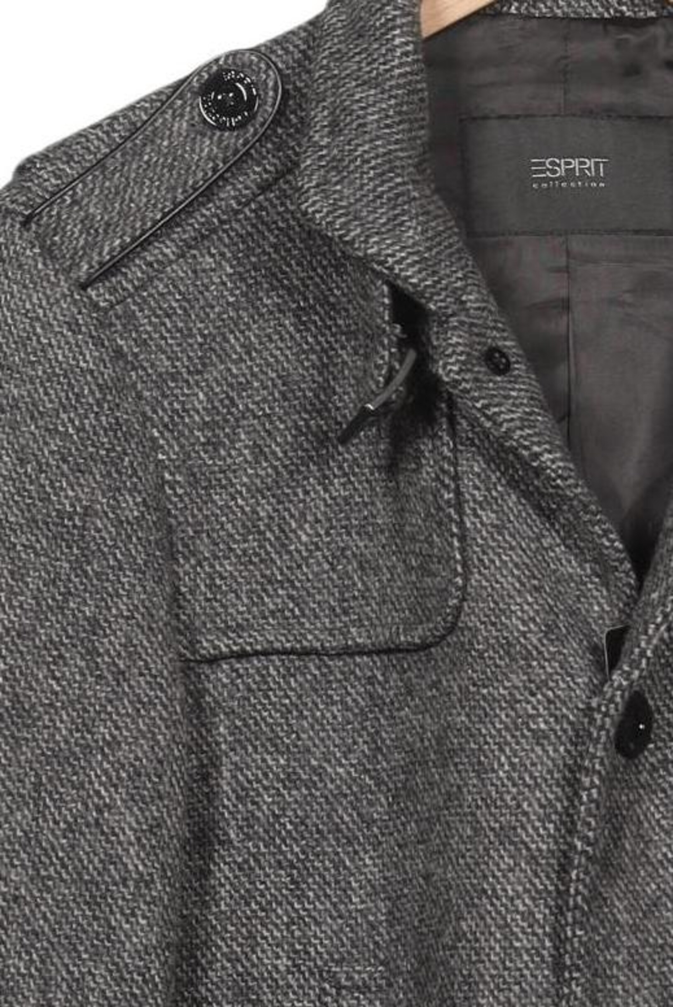 ESPRIT Jacket & Coat in M in Grey