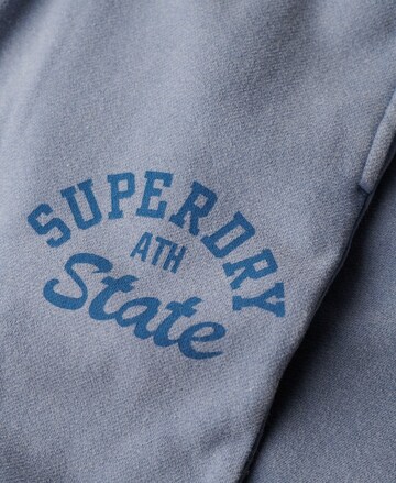 Superdry Loosefit Sporthose in Blau