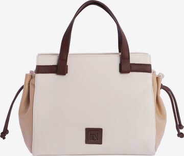 Don Algodon - Bolso de mano 'Talía' en blanco: frente