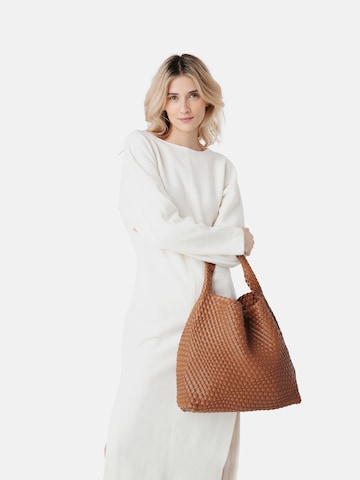 L37 HANDMADE SHOES Handtasche 'KANSAS' in Braun