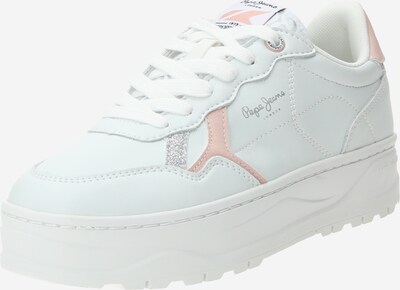 Pepe Jeans Sneaker 'KORE GLIN' in rosa / silber / offwhite, Produktansicht
