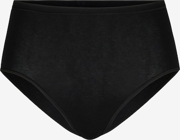 Slip 'Natural Comfort' di CALIDA in nero: frontale