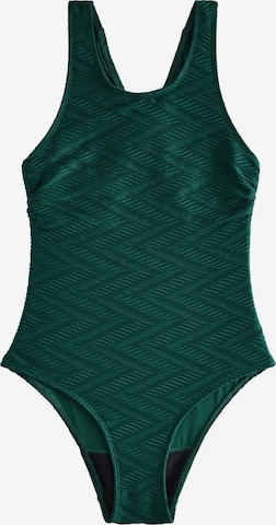 Next Bustier Uimapuku värissä vihreä: etupuoli