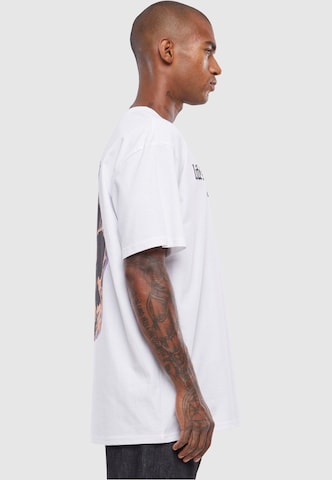 T-Shirt 'Hustle' MT Upscale en blanc