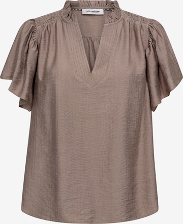 Chemisier 'Hera' co'couture en marron : devant