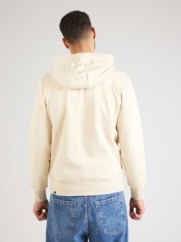 THE NORTH FACE - Sudadera con cremallera 'SIMPLE DOME' en beige