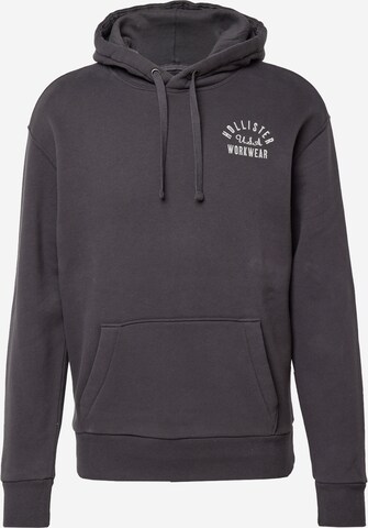 HOLLISTER Sweatshirt in Black: front