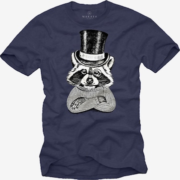 MAKAYA Shirt in Blue: front