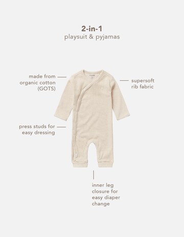Noppies Rompertje/body 'Nevis' in Beige