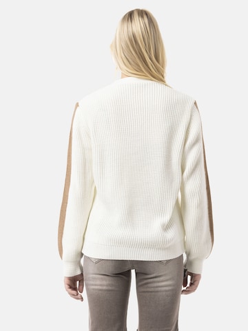 Pull-over CIPO & BAXX en blanc