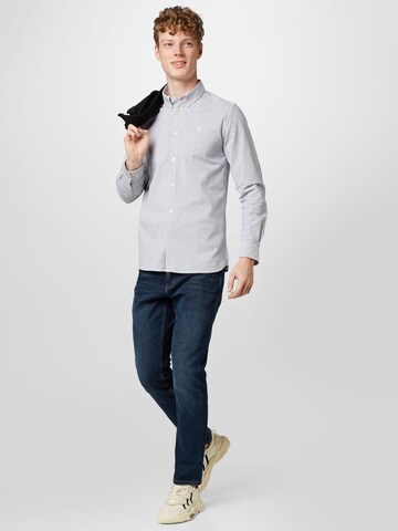 KnowledgeCotton Apparel - Regular Fit Camisa em branco