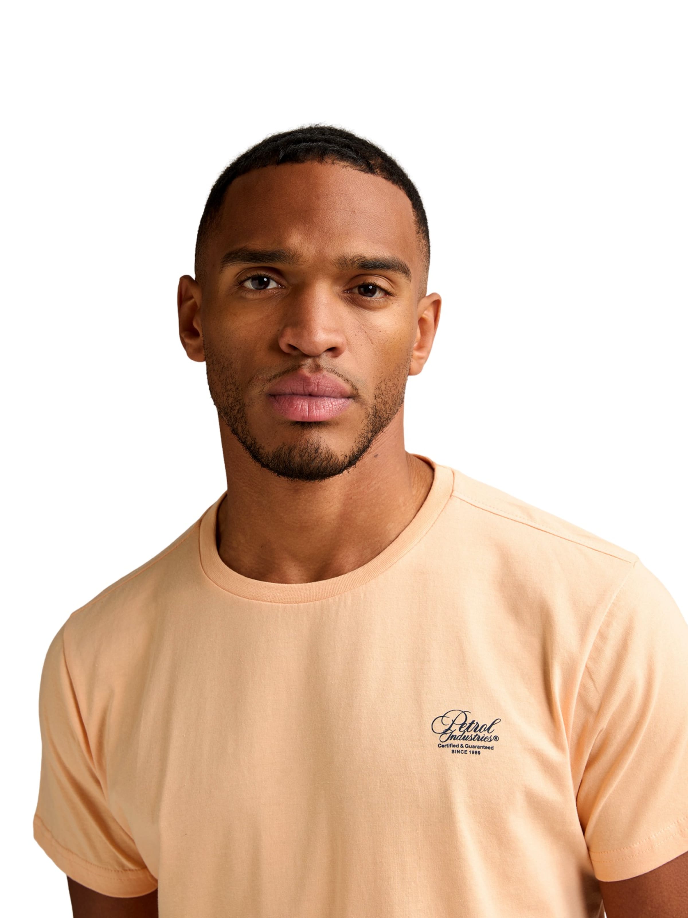T-Shirt Petrol Industries en orange