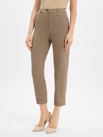 Regular Pantalon à pince 'Panthea' JOOP! en beige : devant