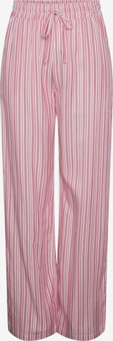 PIECES Loosefit Broek 'ALVINA' in Roze: voorkant