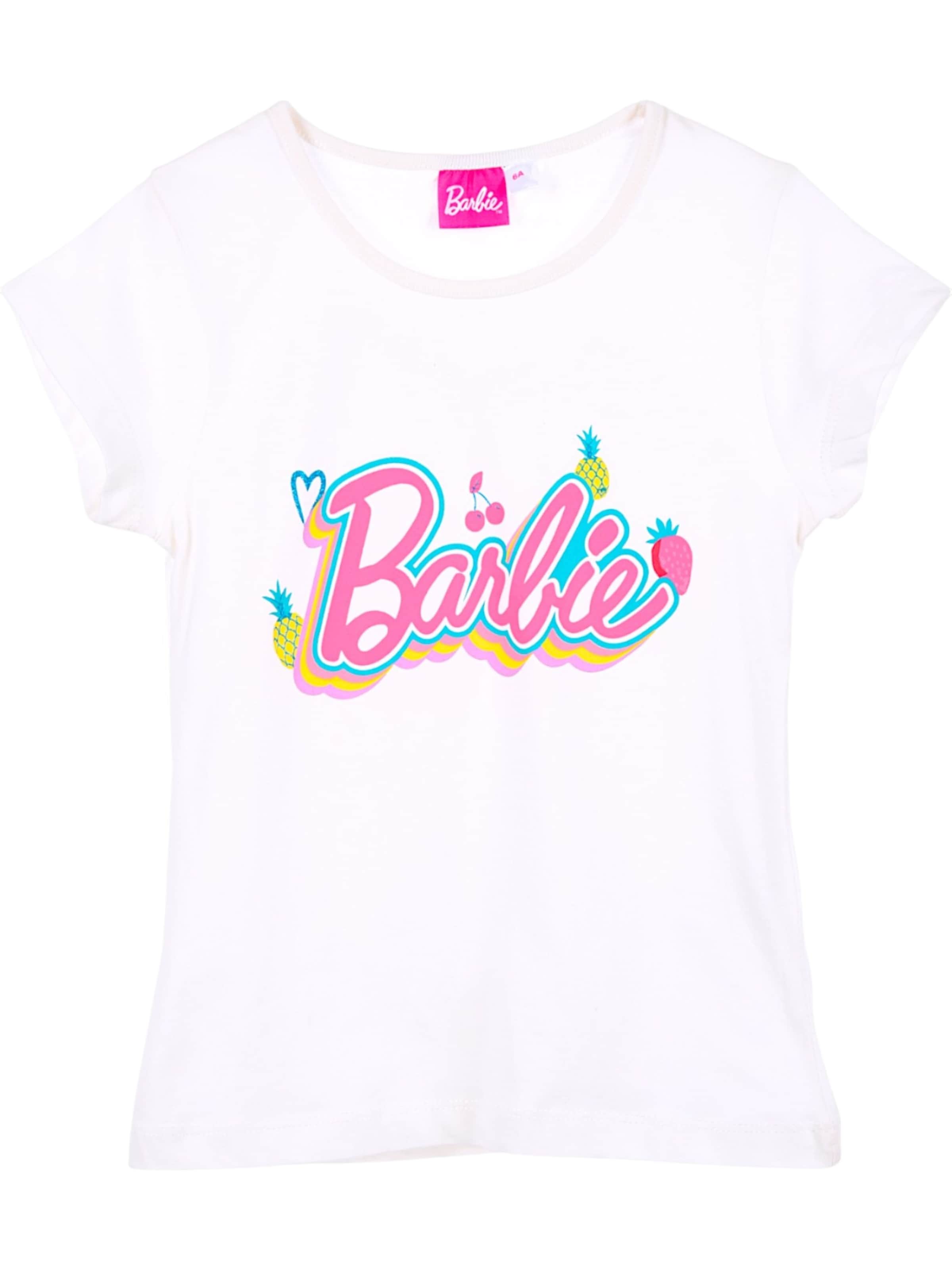 BARBIE Shirt 'Barbie T-Shirt' in White: front