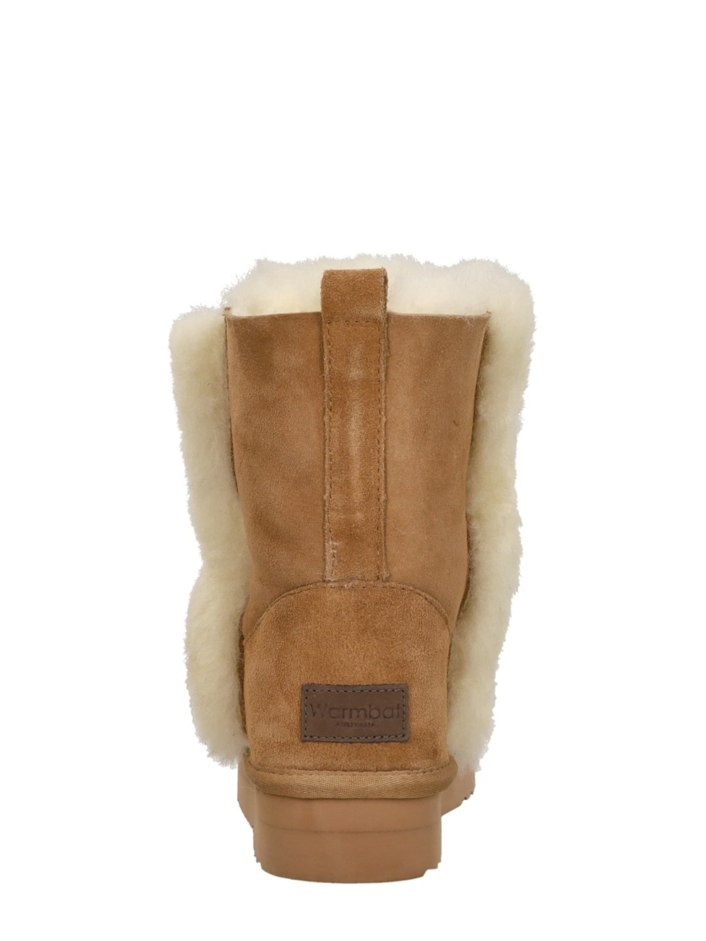 Warmbat Boots 'Kangeroo Plateau' in Bruin