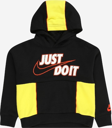 Nike Sportswear Sweatshirt i svart: framsida