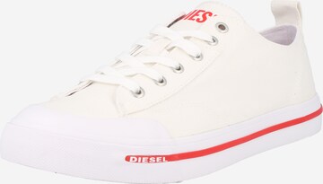 Baskets basses 'Athos' DIESEL en blanc : devant