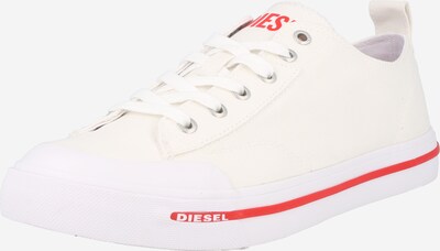 DIESEL Sneakers laag 'Athos' in de kleur Bloedrood / Wit, Productweergave