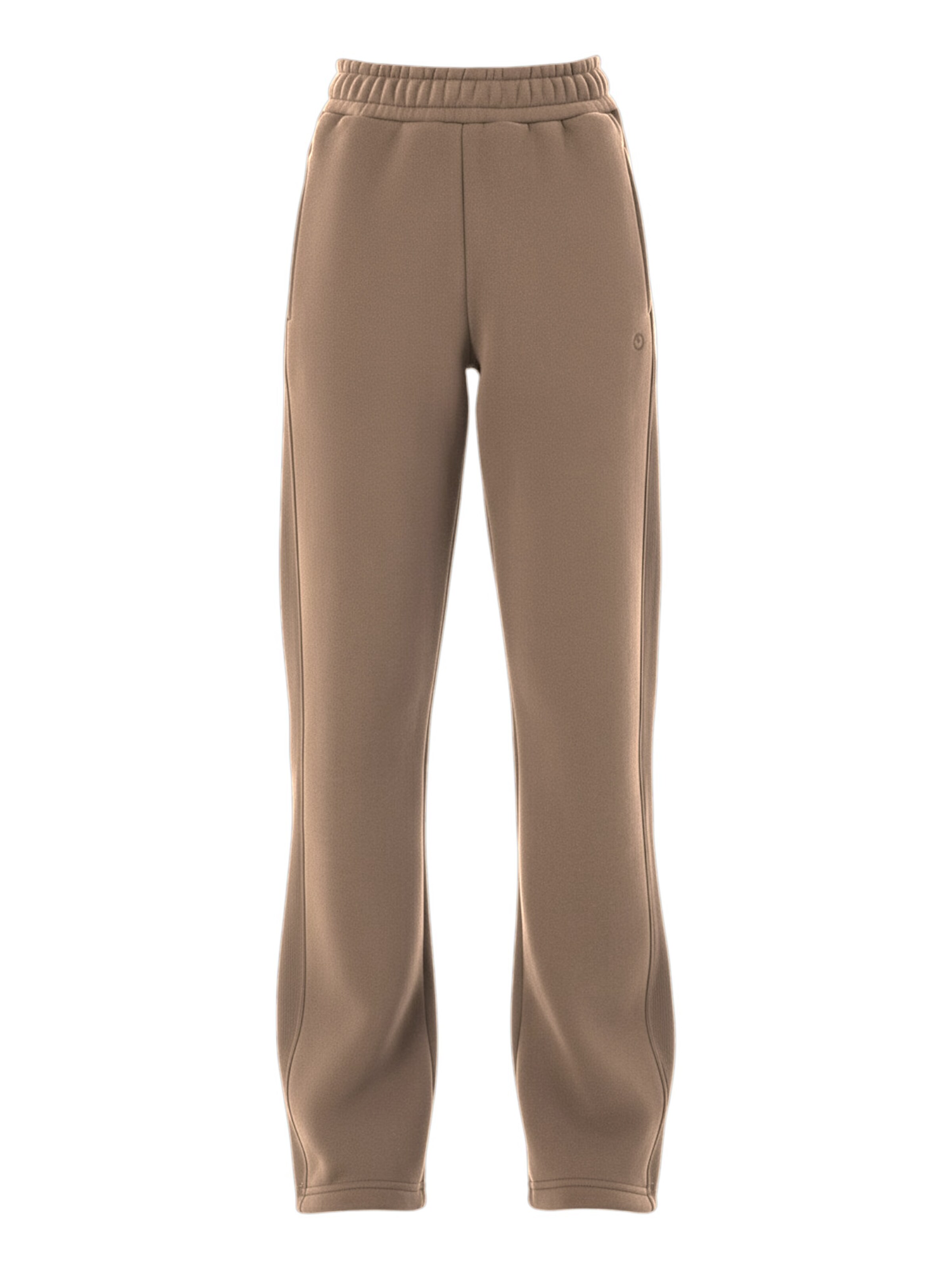 Organication Pants in Brown: front
