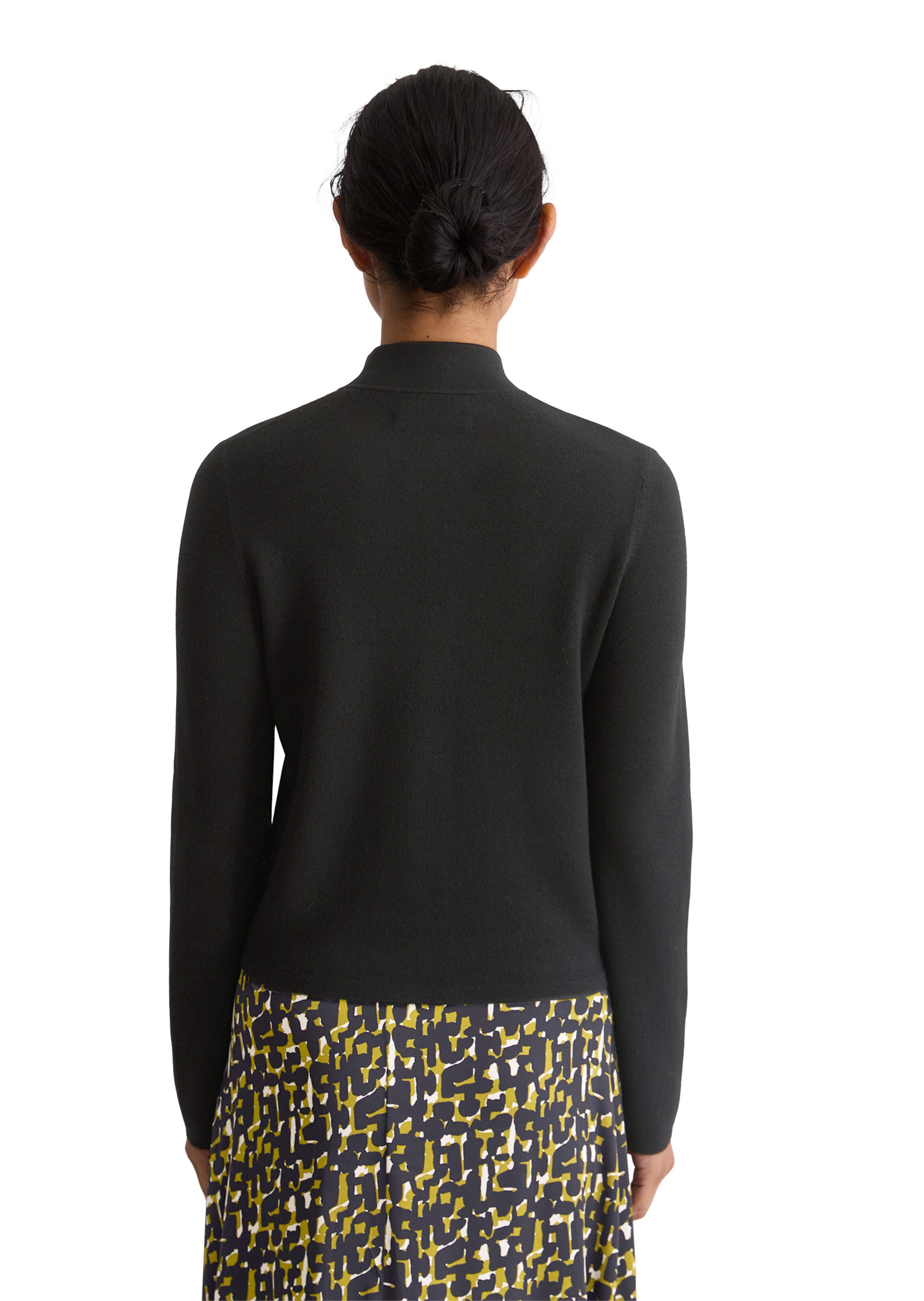 Marc O'Polo Strickjacke in Schwarz