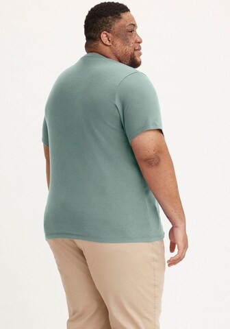 Levi's® Big & Tall Shirt 'Big Original HM Tee' in Green