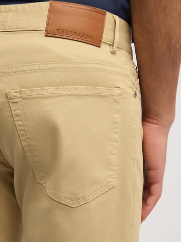 Trussardi Regular Broek in Beige