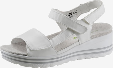 WALDLÄUFER Sandale in White: front