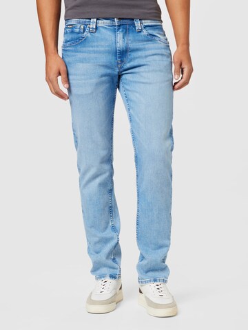 Pepe Jeans Regular Jeans 'CASH' in Blauw: voorkant